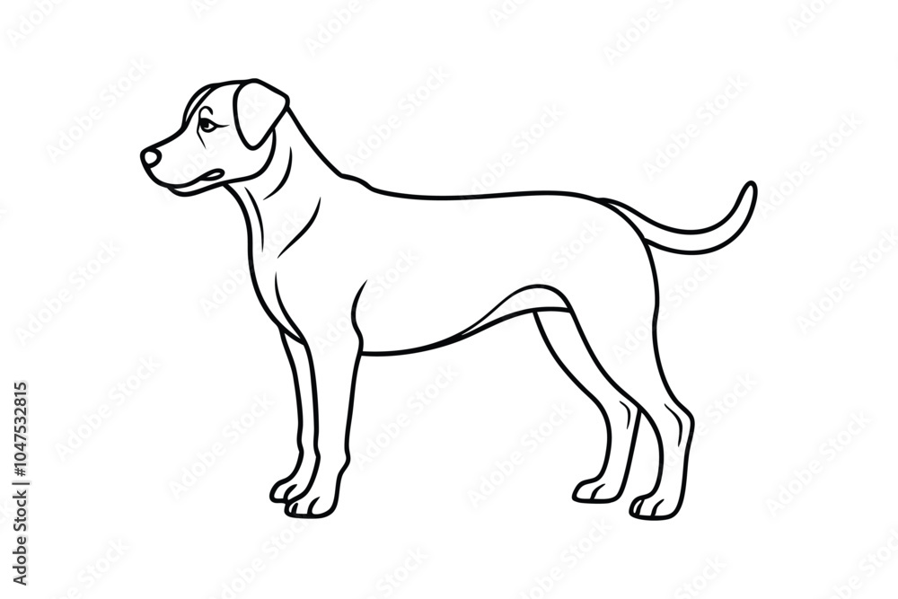 Dog Line Art Drawing – Minimalist Continuous Line Vector Illustration for Cute and Friendly Pet Design Dog Line Art Drawing – Minimalist Continuous Line Vector Illustration for Cute and Friendly Pet Design