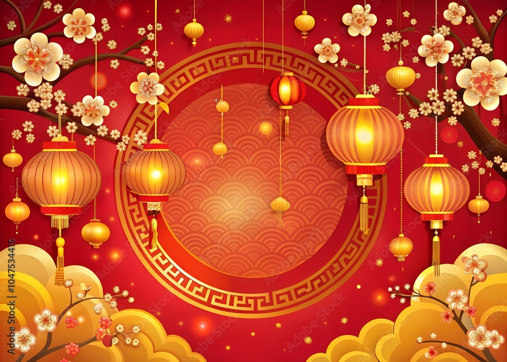 Chinese New Year 2025, Year of the Snake, Chinese Zodiac Snake, Dragon luxury red and gold background Social Media Poster Banner. Chinese New Year 2025, Year of the Snake, Chinese Zodiac Snake, Dragon luxury red and gold background Social Media Poster Banner.
