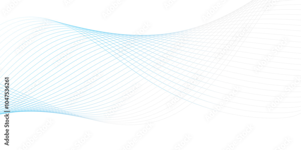 Abstract vector background with blue wavy lines. Blue wave background. Blue lines vector illustration. Curved wave. Abstract wave element for design. Abstract vector background with blue wavy lines. Blue wave background. Blue lines vector illustration. Curved wave. Abstract wave element for design.
