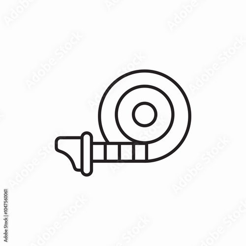 piano music icon sign vector