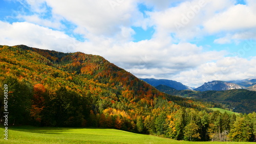 Landschaftsidyll Region Semmering, Niederösterreich photo