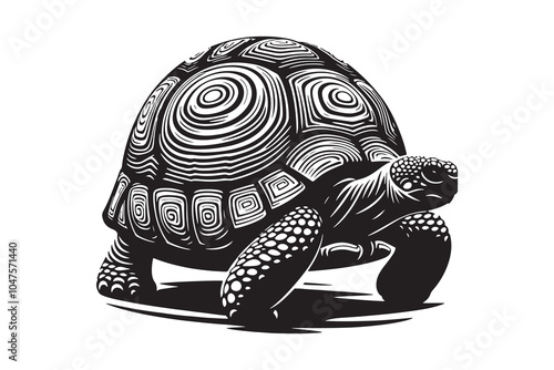 tortoise vector and silhouette