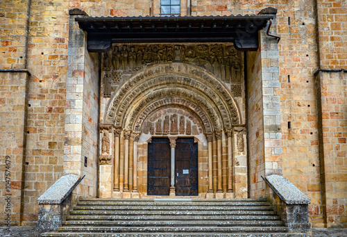 Monastery of Leyre, Navarre, Spain: Porta Speciosa (11th century)