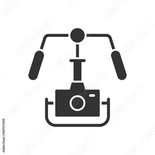Gimbal Stabilizer Icon Sign Symbol
