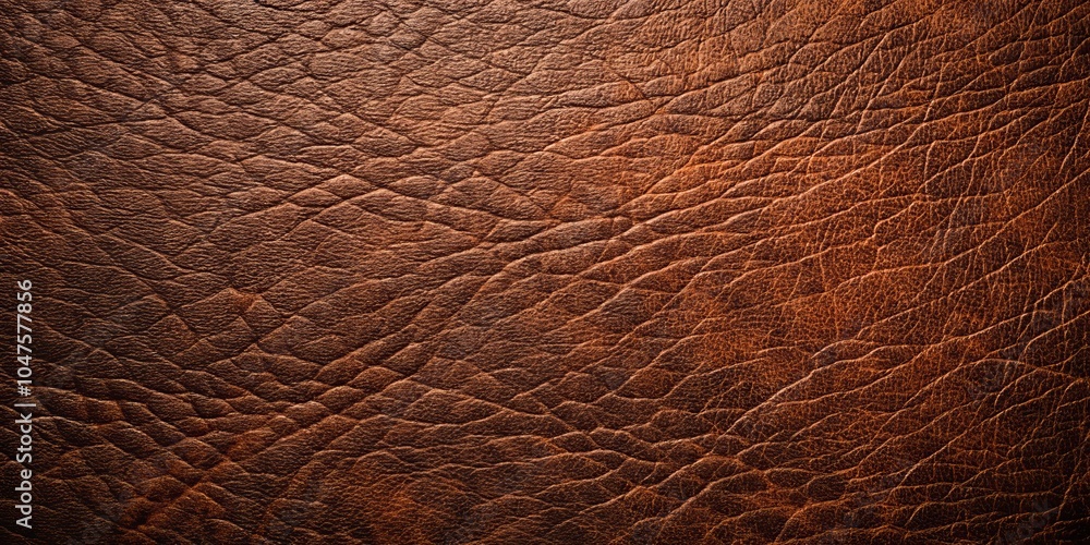 Brown Leather Texture - Close-up, Macro , Background, Texture Brown Leather Texture - Close-up, Macro , Background, Texture