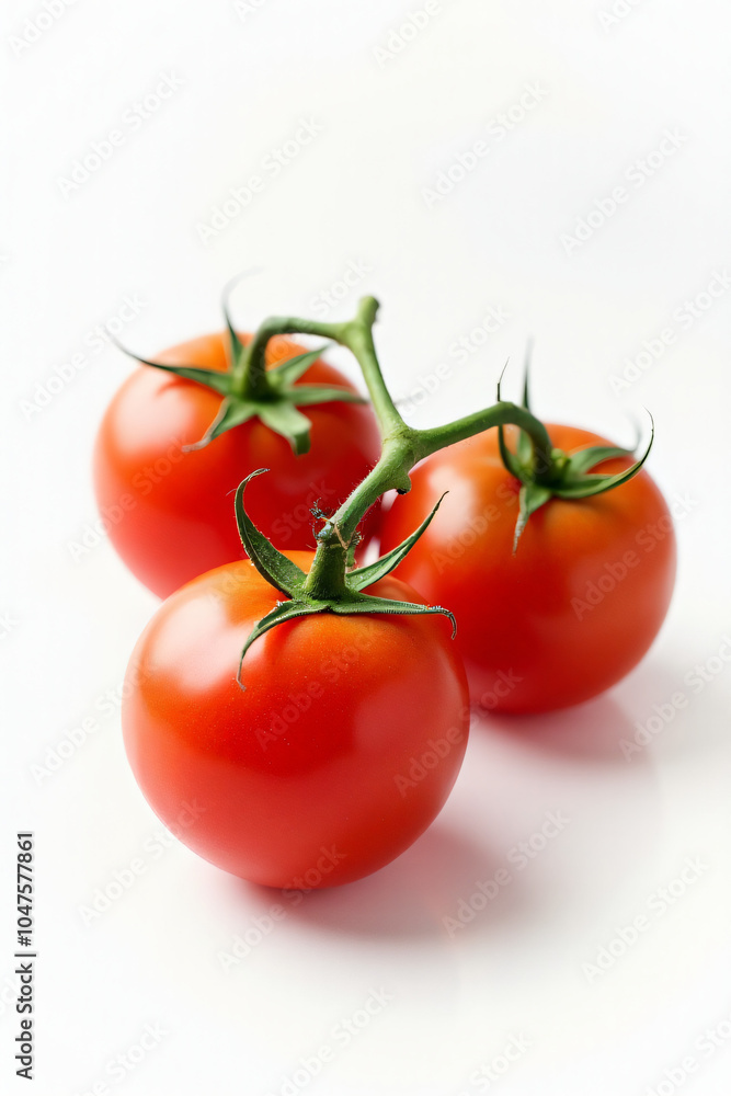 tomato branches white full depth effect creating visually appealing image vibrant colors textures tomato branches white full depth effect creating visually appealing image vibrant colors textures