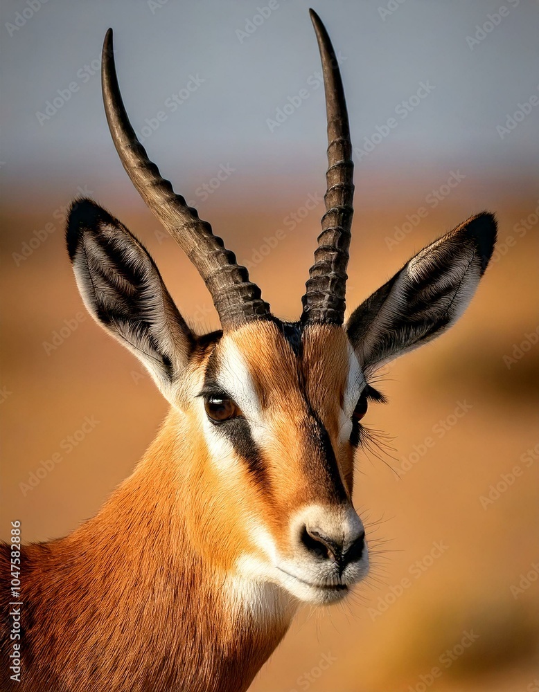 Naklejka premium Impala antelope portrait
