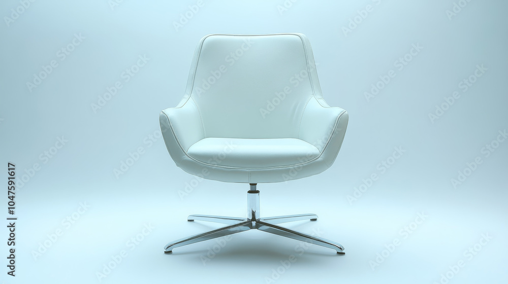 Imagine a sleek office chair placed against a crisp white background. Imagine a sleek office chair placed against a crisp white background.