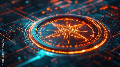 Wallpaper Mural Digital Compass: Navigating the Future Torontodigital.ca