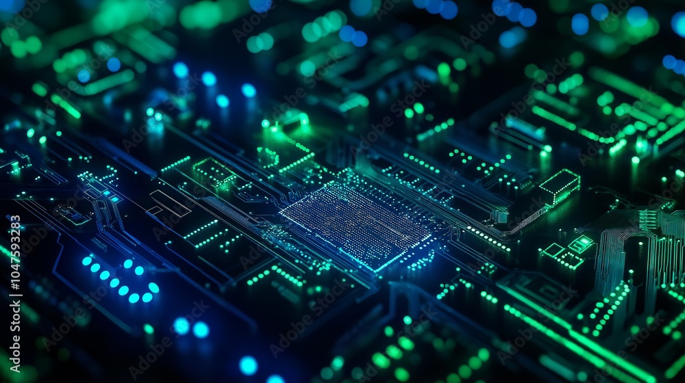computer motherboard with cpu. computer motherboard with cpu.