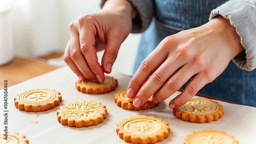 Decorative Cookie Arrangement Decorative Cookie Arrangement