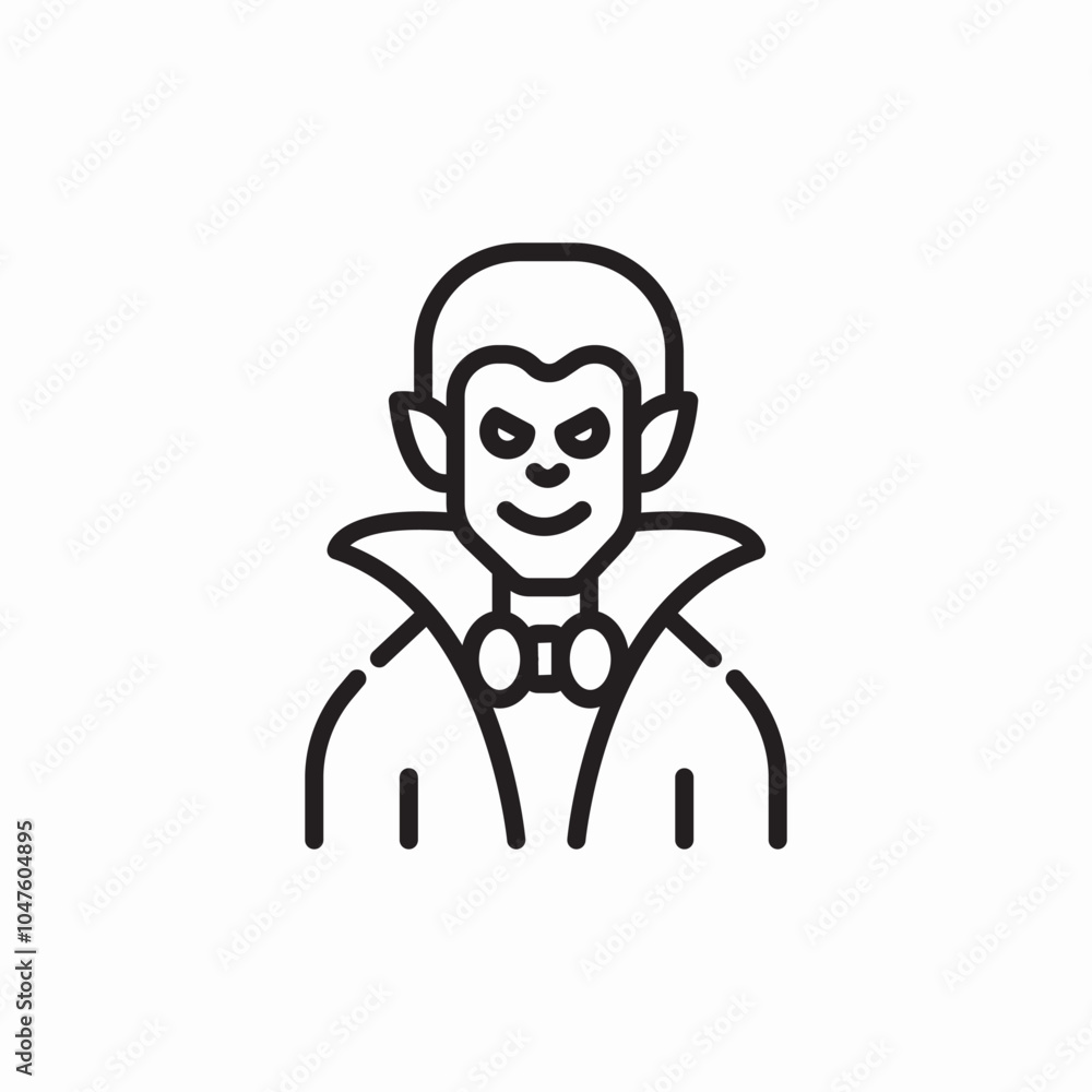 dracula vampire icon sign vector dracula vampire icon sign vector