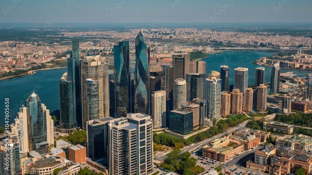 Obraz premium Free Photo New economy and green environmentally sustainable practices, highlighting innovative recycling method Background