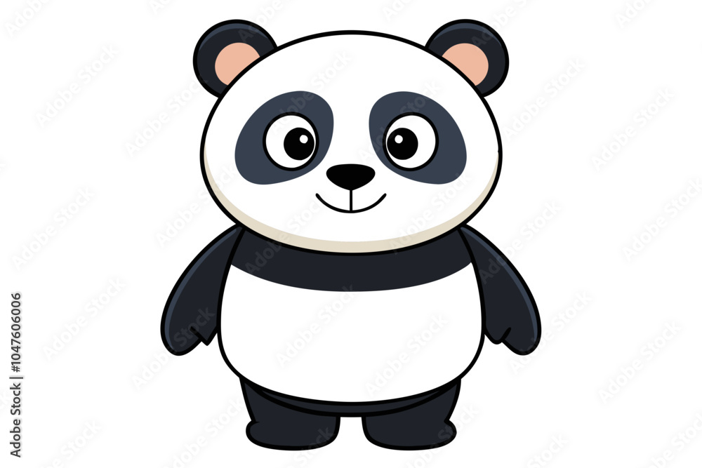 Panda cartoon vector Panda cartoon vector
