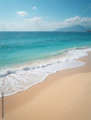 beach sand peaceful ocean 5