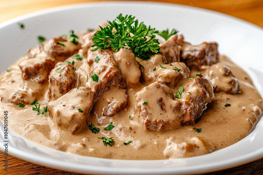 Creamy Beef Stew with Parsley: A Delicious and Hearty Meal Creamy Beef Stew with Parsley: A Delicious and Hearty Meal