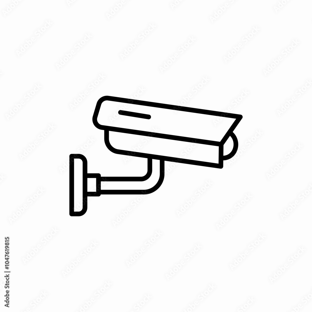 cctv camera icon sign vector cctv camera icon sign vector