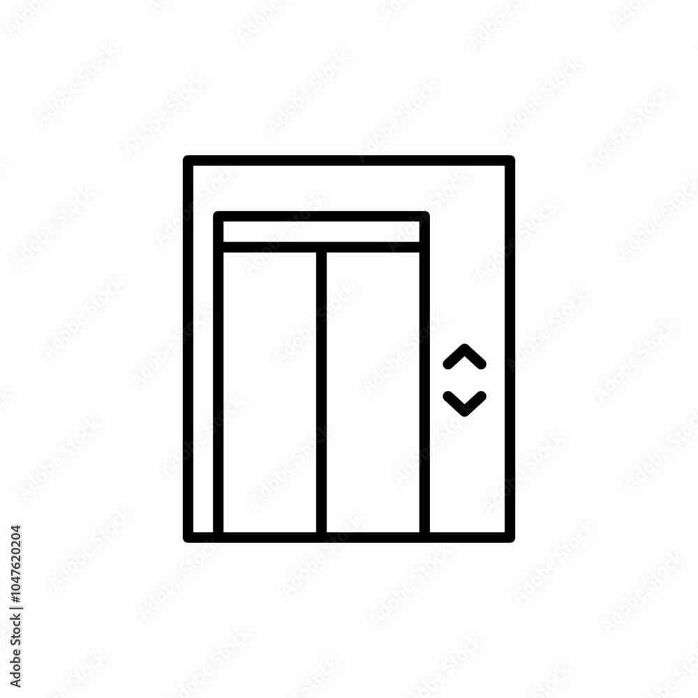 elevator lift icon sign vector elevator lift icon sign vector