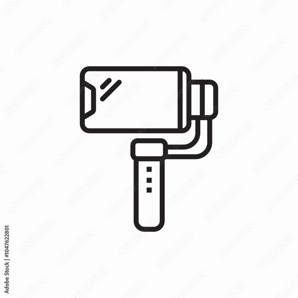 phone video handler icon sign vector phone video handler icon sign vector