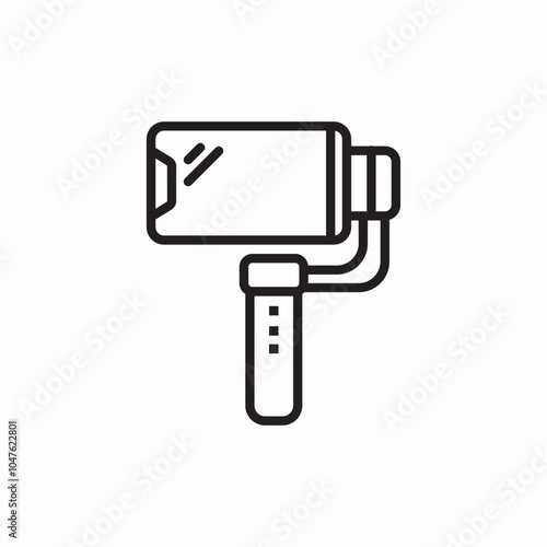 phone video handler icon sign vector