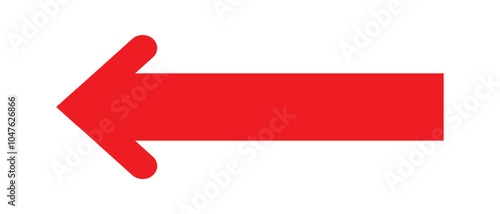 Arrow icon. long line arrow vector. flat style Arrow symbol. simple Arrow icon on a white background.