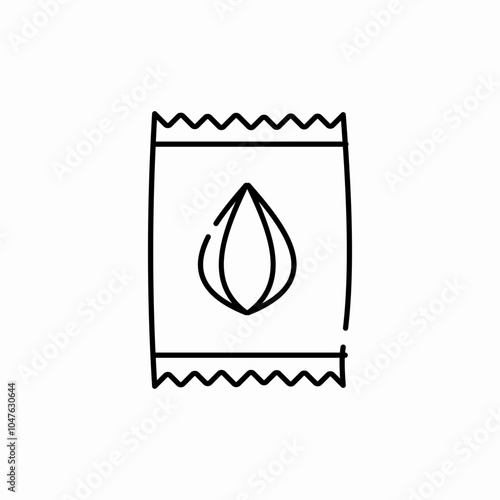 cocoa package icon sign vector