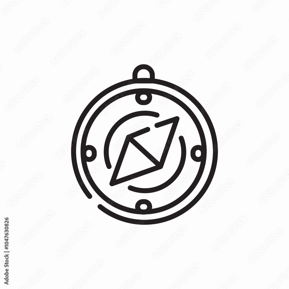 compass direction icon sign vector compass direction icon sign vector
