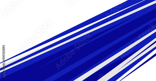 blue sports theme background with diagonal line shapes