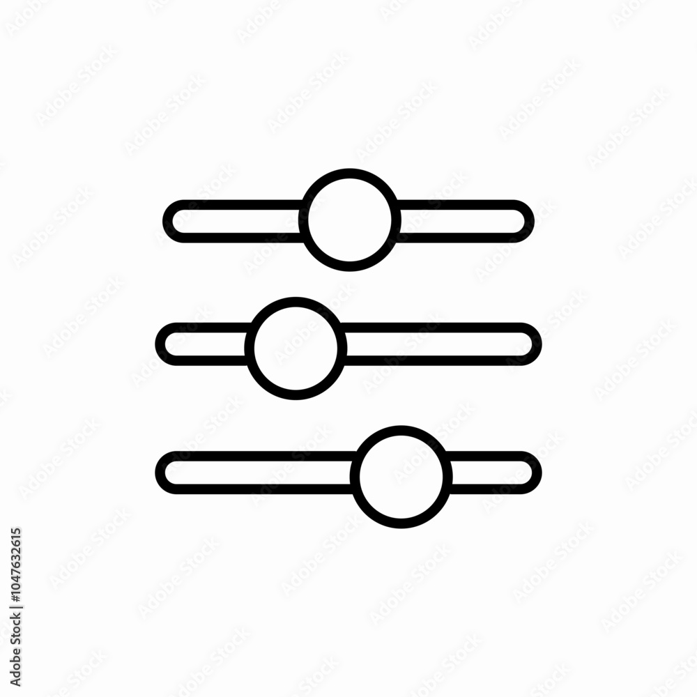 music mixer icon sign vector music mixer icon sign vector