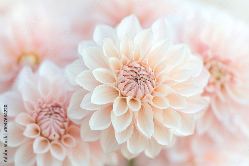 A close up of a flower with a pink center and white petals A close up of a flower with a pink center and white petals