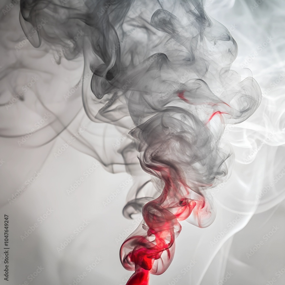 Background red smoke trail Background red smoke trail