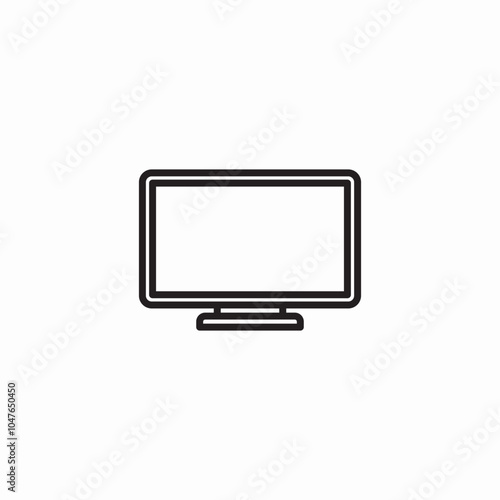 computer display icon sign vector