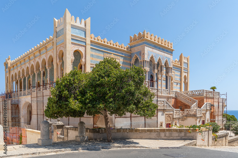 Fototapeta premium Palazzo Sticchi, à Santa Cesarea Terme, Italie