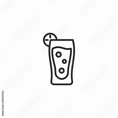 drink soda icon sign vector