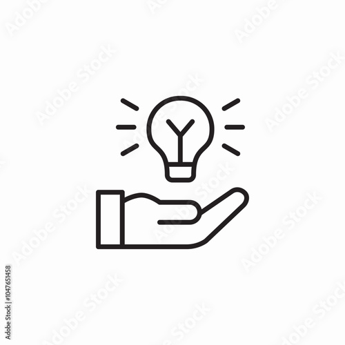 electricity care icon sign vector