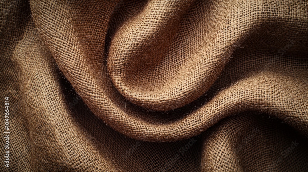 Brown linen fabric cloth texture for background, natural textile pattern, smooth fibers, soft focus Brown linen fabric cloth texture for background, natural textile pattern, smooth fibers, soft focus