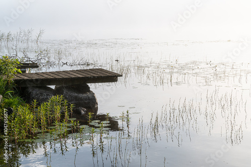 Steg in den See