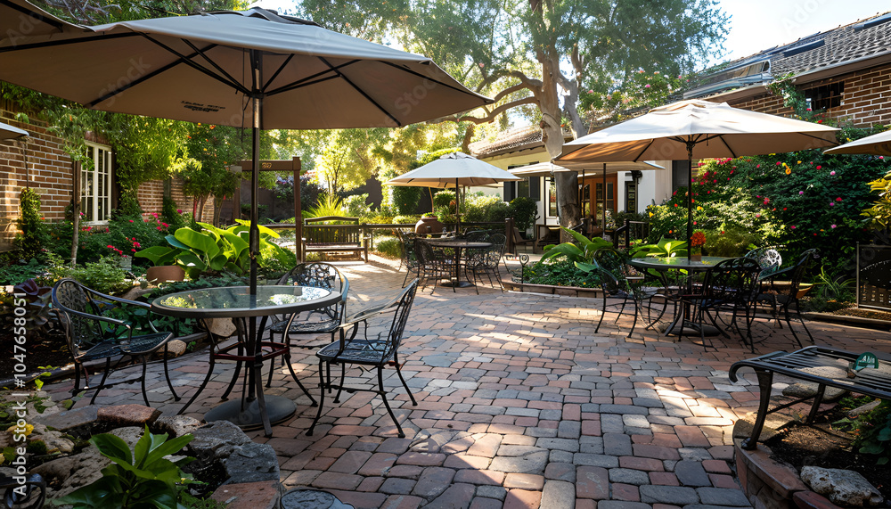 Obraz premium Garden patio