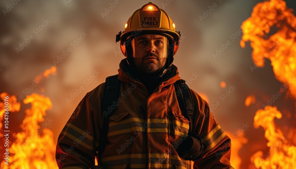 Bravery in the face of fire Bravery in the face of fire