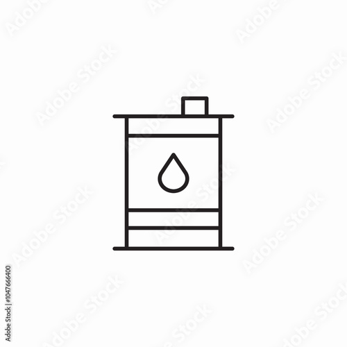 petrol barrel icon sign vector