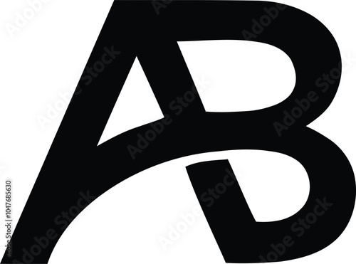 ab logo design