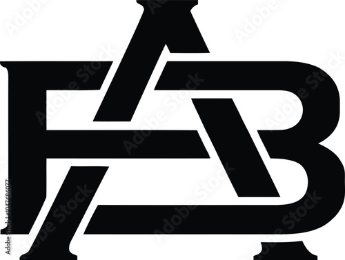 ab logo design