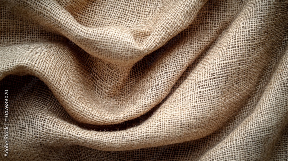 Brown linen fabric cloth texture for background, natural textile pattern, smooth fibers, soft focus Brown linen fabric cloth texture for background, natural textile pattern, smooth fibers, soft focus