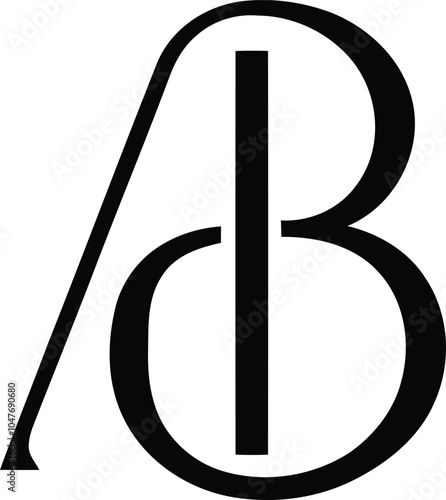 ab logo design