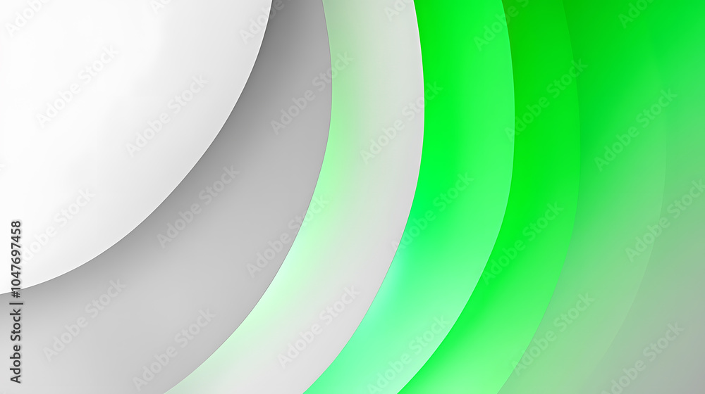 Vibrant Half Circle Background Showcasing Green and Gray Hues With Smooth Gradient Transitions Vibrant Half Circle Background Showcasing Green and Gray Hues With Smooth Gradient Transitions