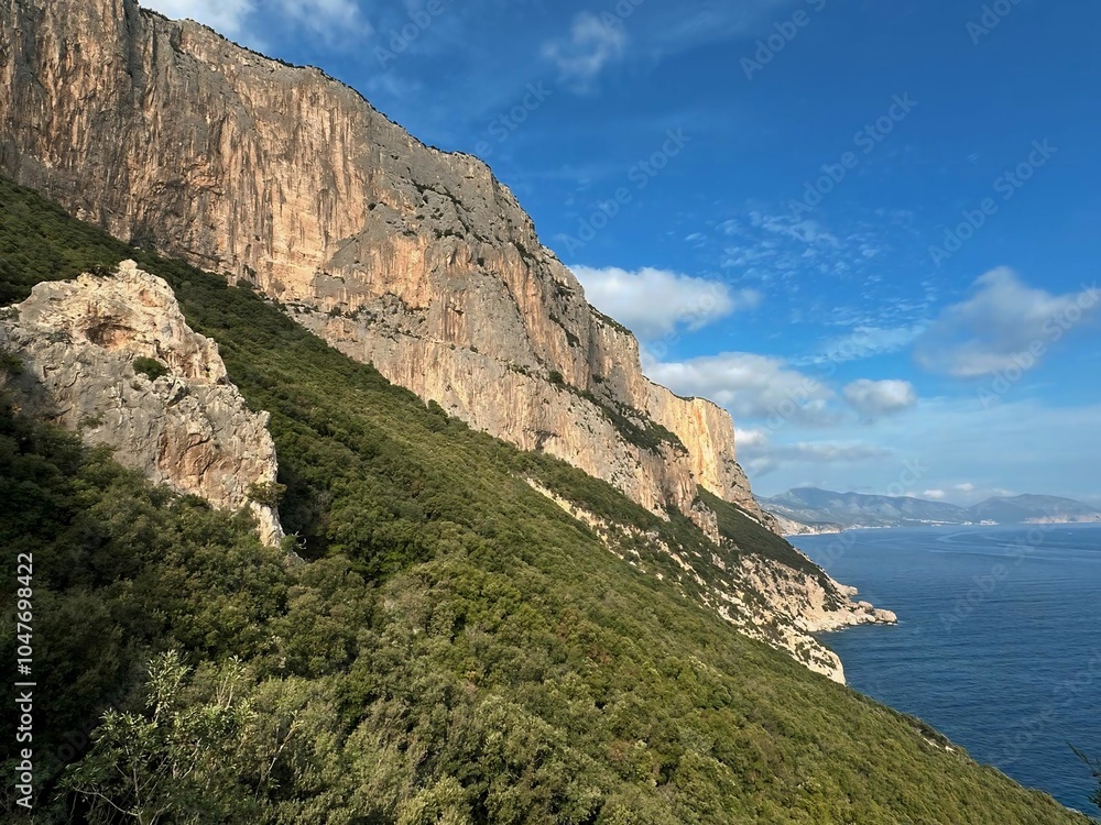 Natural landscape with Sea and Mountain