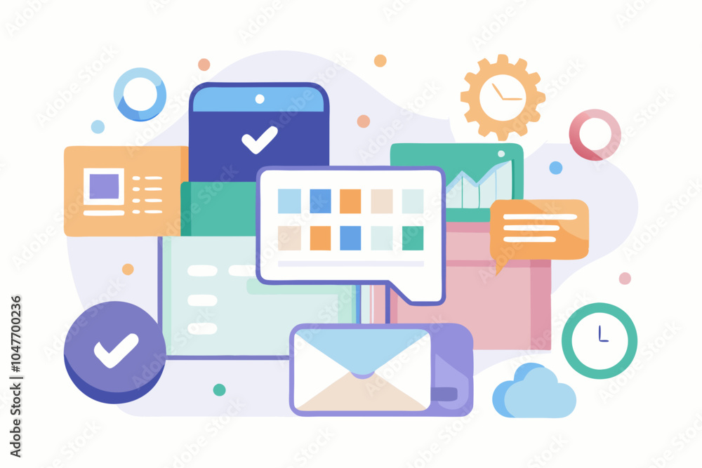 Neumorphic Business UI Icons and Elements for Office Use Neumorphic Business UI Icons and Elements for Office Use