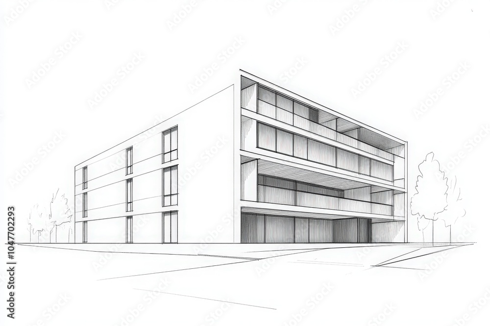 This minimalist hotel features a sleek design with expansive windows and a simple facade. It is set in a calm urban environment, emphasizing modern architecture and clean lines. This minimalist hotel features a sleek design with expansive windows and a simple facade. It is set in a calm urban environment, emphasizing modern architecture and clean lines.
