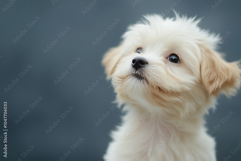 Retrato de filhotes de cães de diferentes raças, com expressões alegres e fundos coloridos, criado por IA generativa. Retrato de filhotes de cães de diferentes raças, com expressões alegres e fundos coloridos, criado por IA generativa.