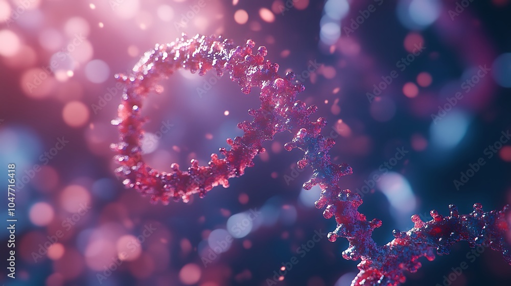 Vibrant DNA Helix Structure Depicting Breakthroughs in Genome Mapping and Bioinformatics Photo Vibrant DNA Helix Structure Depicting Breakthroughs in Genome Mapping and Bioinformatics Photo